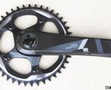 SRAM's new Force CX1 single chainring cyclocross drivetrain uses a SRAM Force crankset with the hidden bolt but rings also work with standard 110BCD cranksets. © Cyclocross Magazine