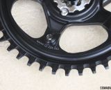 SRAM's new Force CX1 single chainrings will come with the appropriate shorter chainring bolts and washers. © Cyclocross Magazine