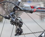 SRAM's new Force CX1 rear derailleur will come in a medium and short cage, although SRAM believes the medium cage will meet most racers' needs and provide more gearing options. © Cyclocross Magazine