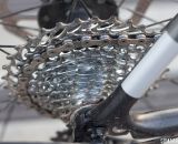 SRAM's new Force CX1 drivetrain on our test bike paired a 42t ring with an 11-32t cassette. © Cyclocross Magazine