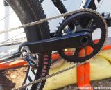 SRAM's new CX1 drivetrain relies on the S900/S950 carbon crankarms with an alloy spider. photo: Jason Sumner / RoadBikeReview.com