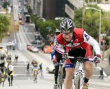 Tim Cannard pedals his 324 Labs hydraulic brakes up the hill. SCXWC 2011 Day 1 Qualifiers. © Kevin White