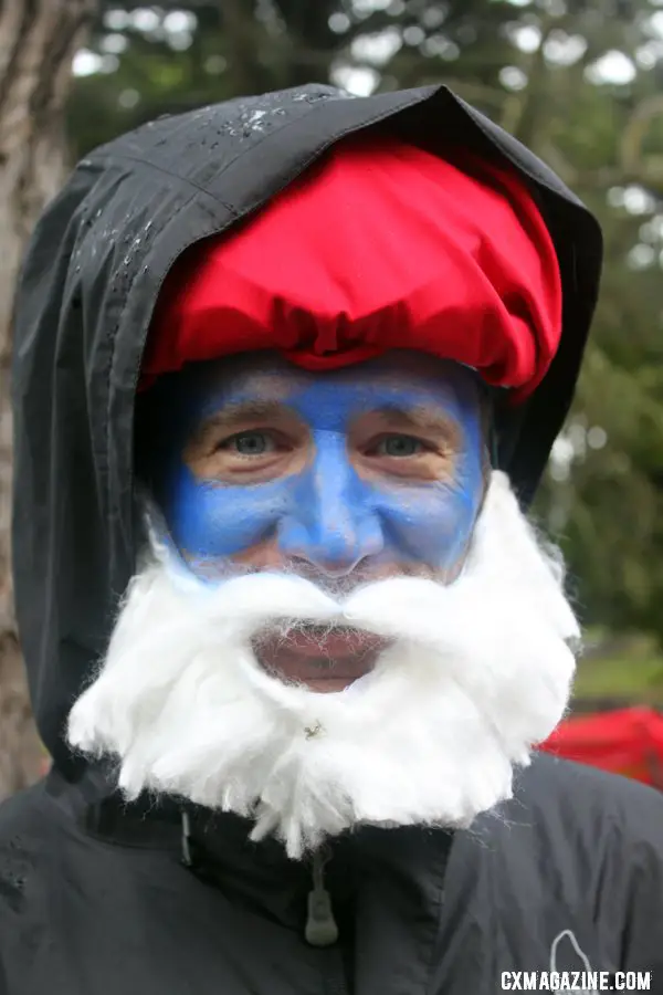 Papa Smurf even made an appearance.   SSCXWC 2011 © Cyclocross Magazine