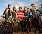 Top Five Women SSCXWC 2012, L-R: Melena, Yeager, Harlton, Dyck, Sherrill. ©  Tim Westmore