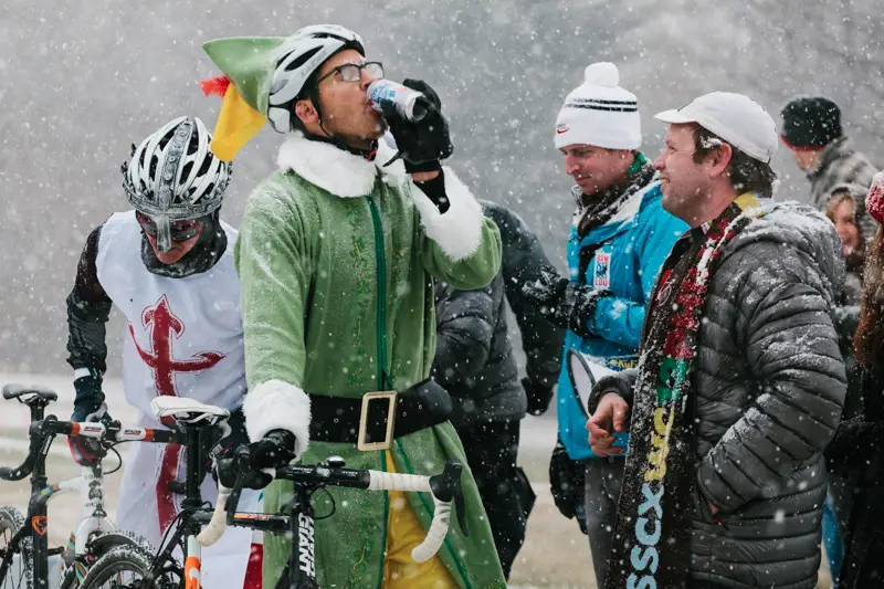 This elf will be useless in the workshop later. SSCXWC 2013. ©  Dominic Mercier