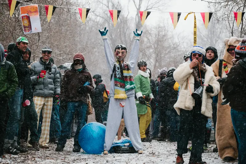 Getting ready for mayhem on the hill at SSCXWC 2013. ©  Dominic Mercier