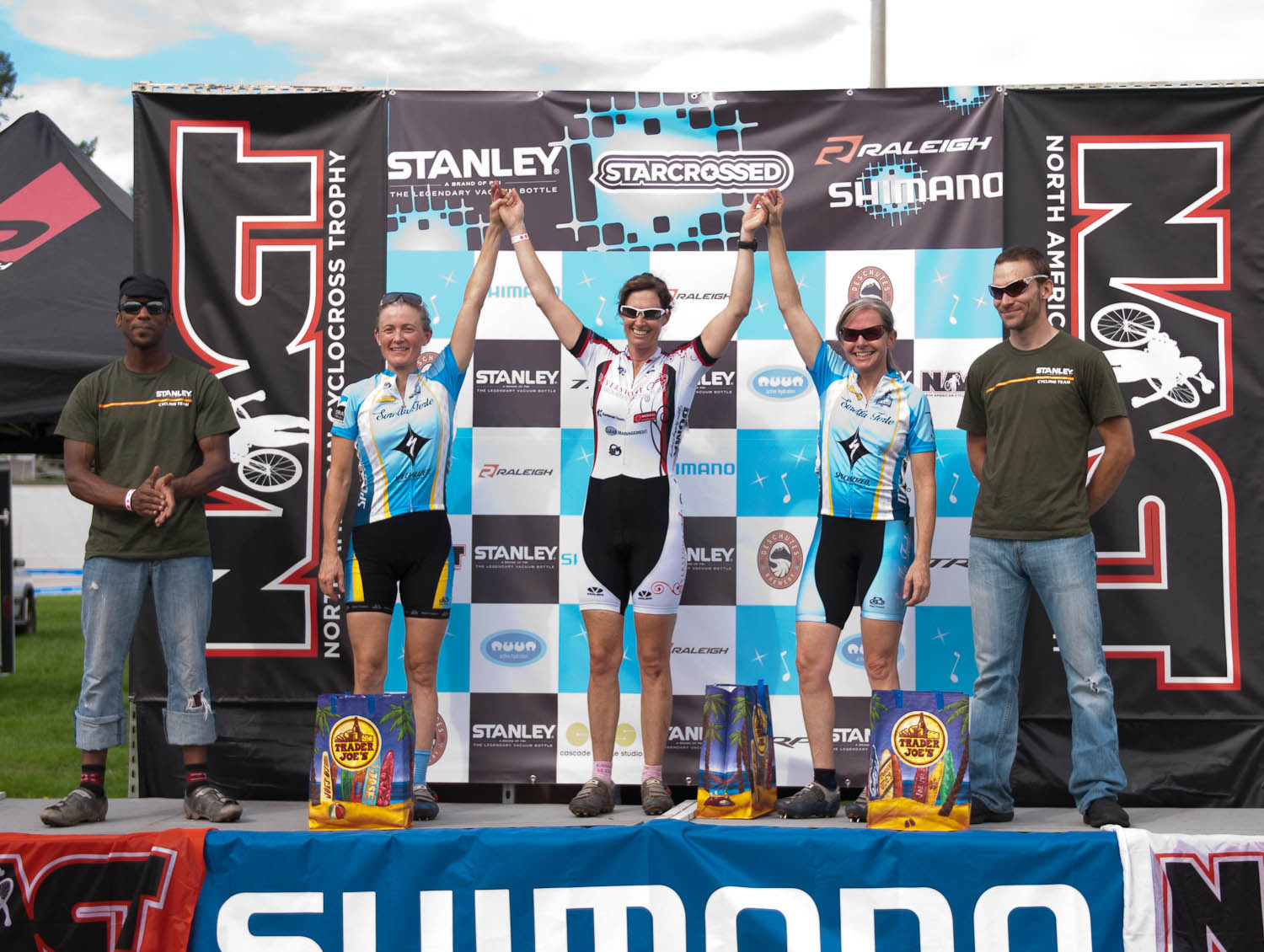 Masters women on the podium © Karen Johanson