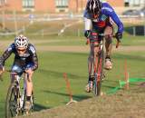 Timmerman balances the off-camber ? Natalia McKittrick | Pedal Power Photography | 2009