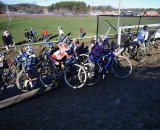 The women attack the first run-up on lap one ©Natalia Boltukhova | Pedal Power Photography | 2010