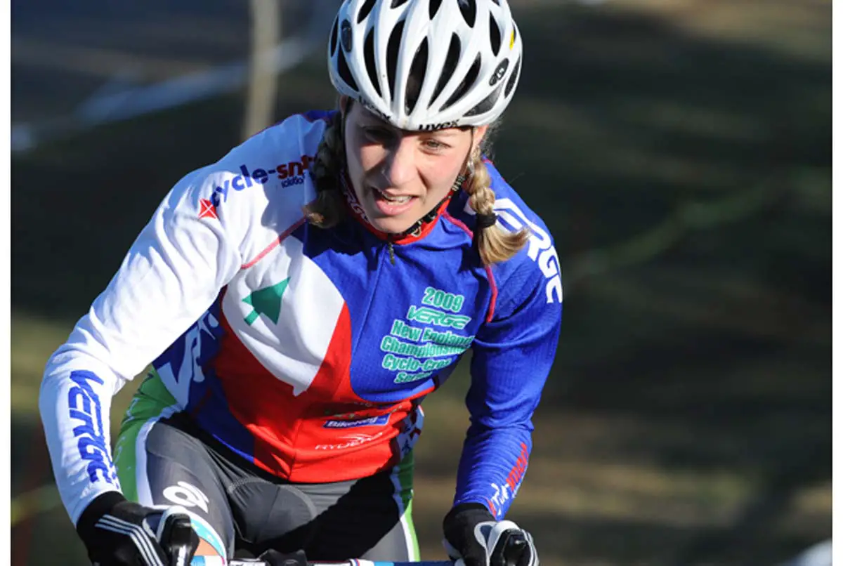 Bruno-Roy made the initial selection with the leaders and continued for fourth.? Natalia McKittrick, Pedal Power Photography, 2009