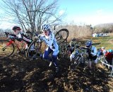 The women hit the run-up ©Natalia Boltukhova | Pedal Power Photography | 2010