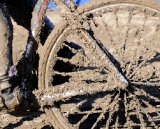 By Noon no bike was left without pounds of mud coated to every bike part. ©Steve Anderson