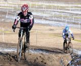 Ron Riley on his way to the win in the Mens 75+ race. ©Steve Anderson