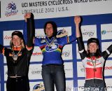 Womens 35-39 podium 1. Lyne Bessette 2. Kristin Weber, Boulder Cycle Sport 3. Lisa Hudson, Feedback Sports ©Steve Anderson