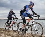 Terry Ritter and Rob Selle battle the sand ? Andrea Tucker 2009