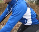 The RS Jacket has reflective piping to help visibility in the waning daylight hours of the fall © Kristie Hancock The RS Jacket has reflective piping to help visibility in the waning daylight hours of the fall © Kristie Hancock