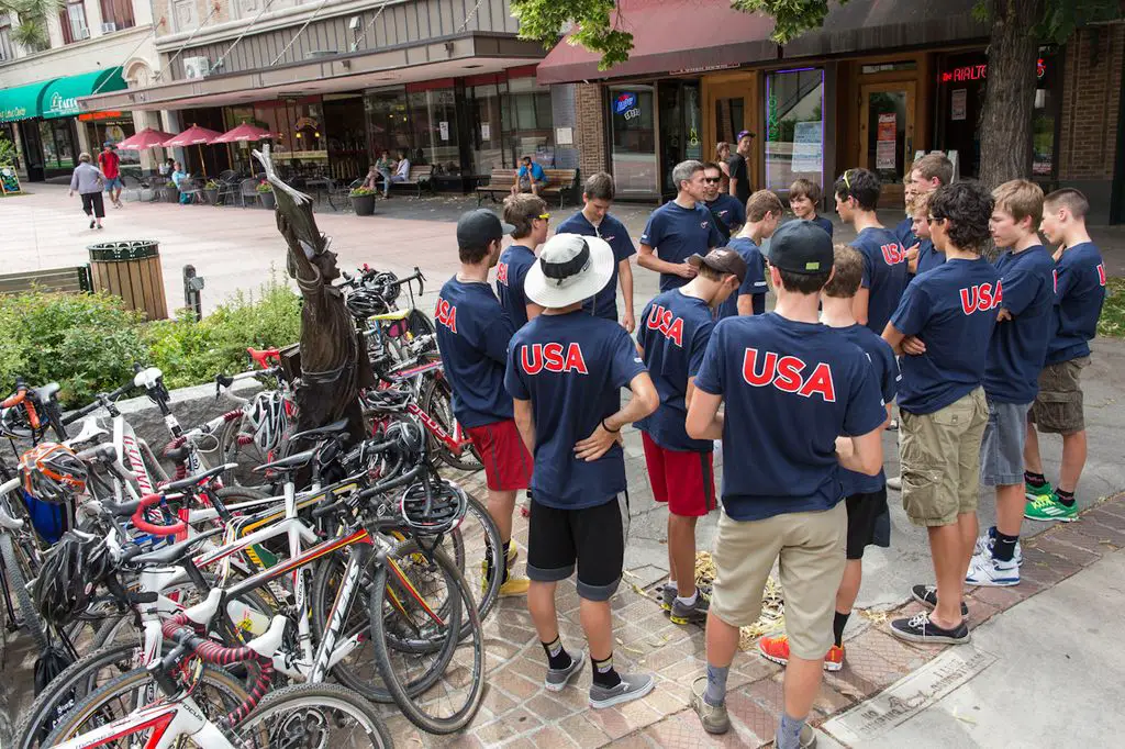 Summer USA Cycling Cyclocross Camp with Geoff Proctor. © Tom Robertson