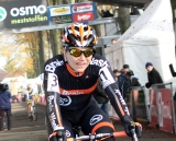 Sanne van Paassen wins the race in Asper-Gavere ©Bart Hazen