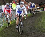 Lars Van Der Haar leads the U23 race. © Bart Hazen