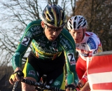 Sven Nys with Vantournout battling. © Bart Hazen