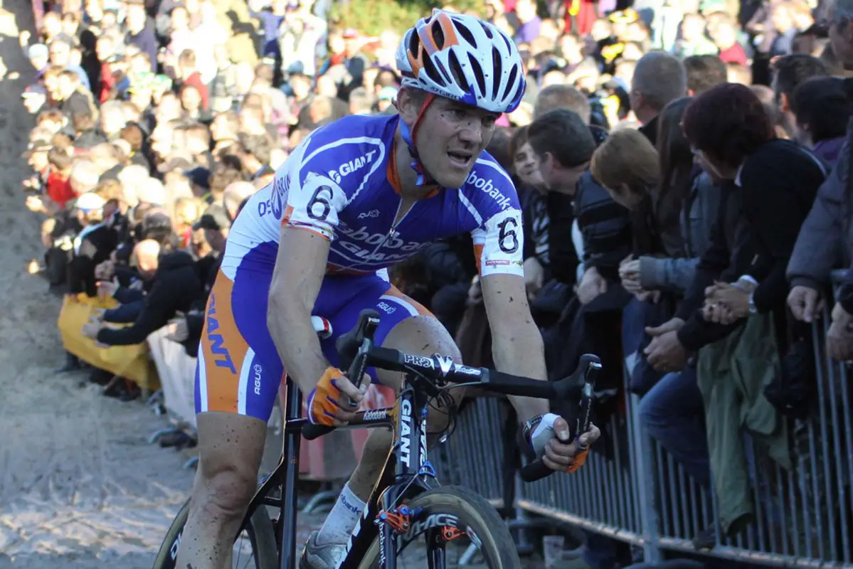 Bart Aernouts held on for fourth in Zonhoven. © Bart Hazen