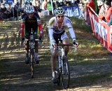 Nys (l) was one of the only riders able to match the pace of Stybar. © Bart Hazen