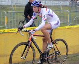 Helen Wyman took second in Zonhven. © Bart Hazen