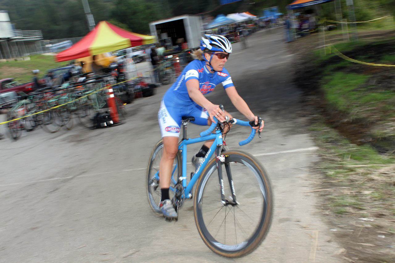 Baumsteiger finished third. Surf City Cyclocross Series Finale, Aptos High School, 1/10/10. ? Cyclocross Magazine