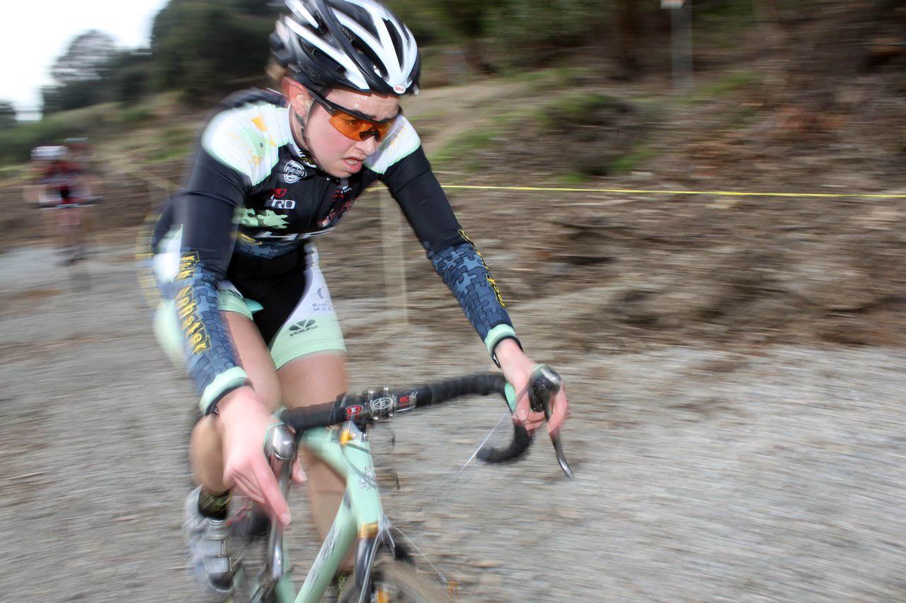 Stella Carey.  Surf City Cyclocross Series Finale, Aptos High School, 1/10/10. ? Cyclocross Magazine