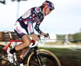 Cody Kaiser started fast but faded in the last 15 minutes - perfect timing for a junior race. Surf City Cyclocross Series Finale, Aptos High School, 1/10/10. ? Cyclocross Magazine