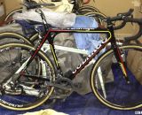 Sven Nys' 2013 World Championship-winning Colnago Cross Prestige.  © Cyclocross Magazine