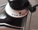 Sven Nys' winning Colnago Prestige spins on a Colnago headset. Cross Vegas 2013. © Cyclocross Magazine