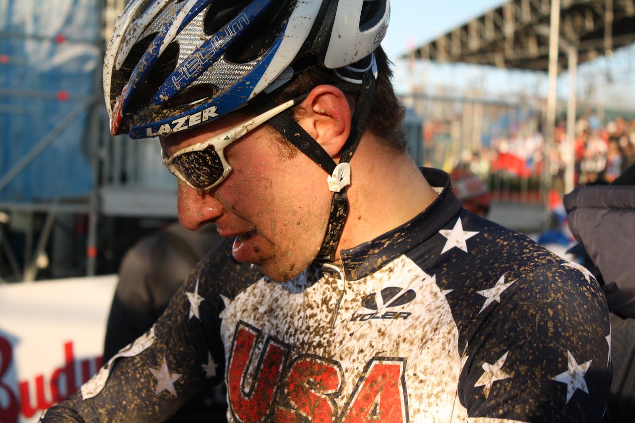 Powers wrapped up his season with a 41st place.  2010 Cyclocross World Championships, Tabor. ? Dan Seaton