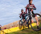 The Tandem Team of Padam Blairscoll Showing Perfect Team Work Through the Barriers © Bruce Buckley