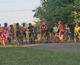 Mark Vareschi works with the beginners group. © Jamie Mack