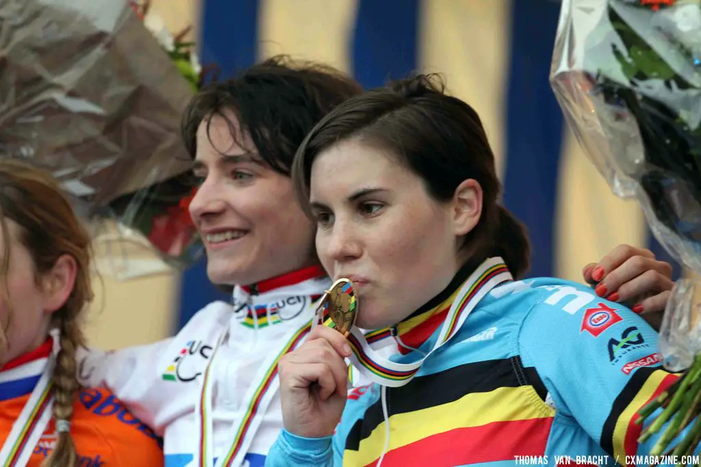 Cant clearly relished her bronze, the first Worlds medal for a Belgian woman. ©Thomas Van Bracht 