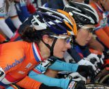 Pre-race focus, Marianne Vos and Sanne Cant. ©Thomas Van Bracht 