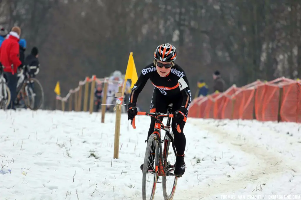 The elite women at GP Heuts in Heerlen. © Thomas Van Bracht