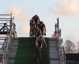 Riders over the flyover.© Thomas van Bracht