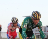 Nys applies pressure to Pauwels.© Thomas van Bracht