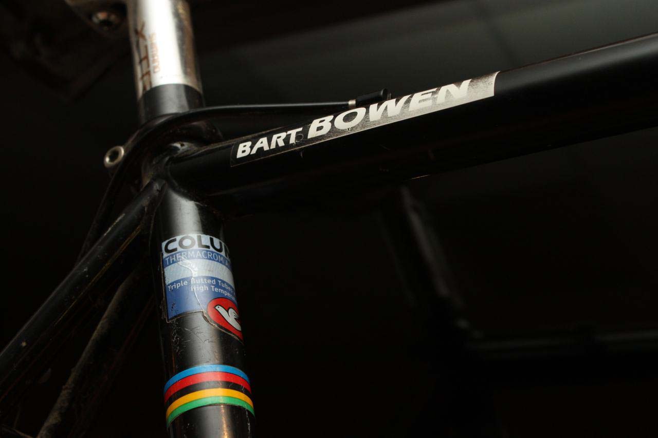 Bart Bowen's HotTubes-made Team Saturn Lemond cyclocross bike. ? Cyclocross Magazine