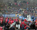 Over 60,000 fans line the course in Koksijde. ©Thomas van Bracht