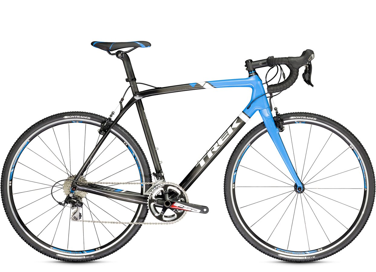 The $2839.99 Trek Boone 5 cantilever brake cyclocross bike.