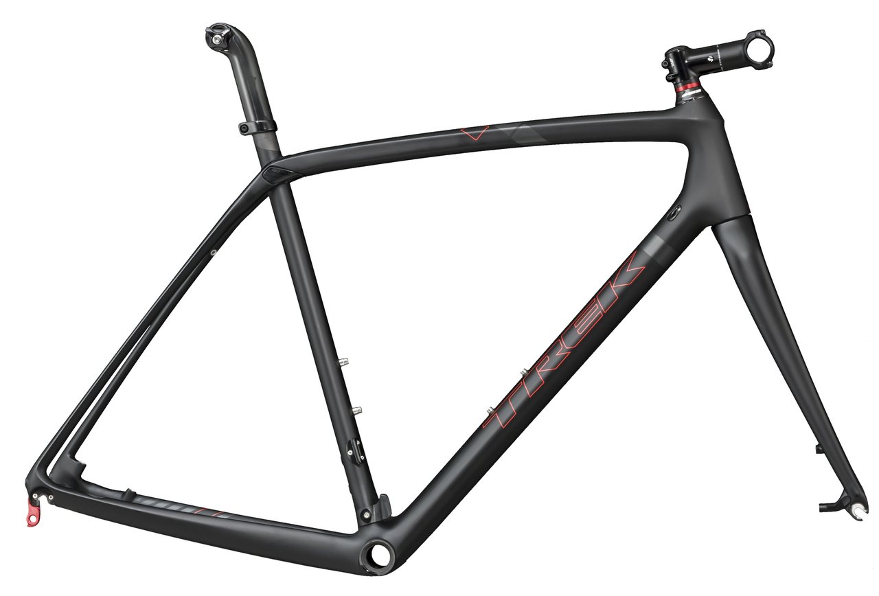 The $2299.99 Trek Boone 9 disc brake cyclocross frameset.