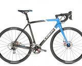 The $3049.99 Trek Boone 5 disc brake cyclocross bike with Shimano 105 and Avid BB7 brakes.