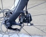 TRP Brakes HY-RD cable-actuated hydraulic disc brake. © Cyclocross Magazine
