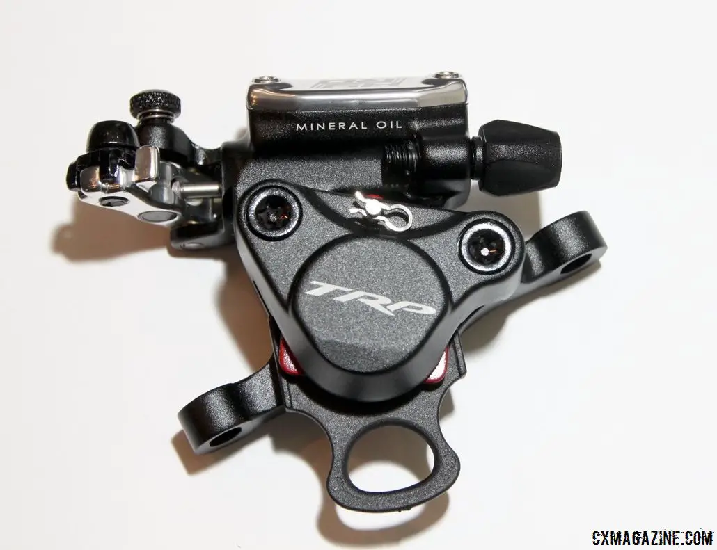 TRP Brakes HY-RD cable-actuated hydraulic disc brake. Â© Cyclocr