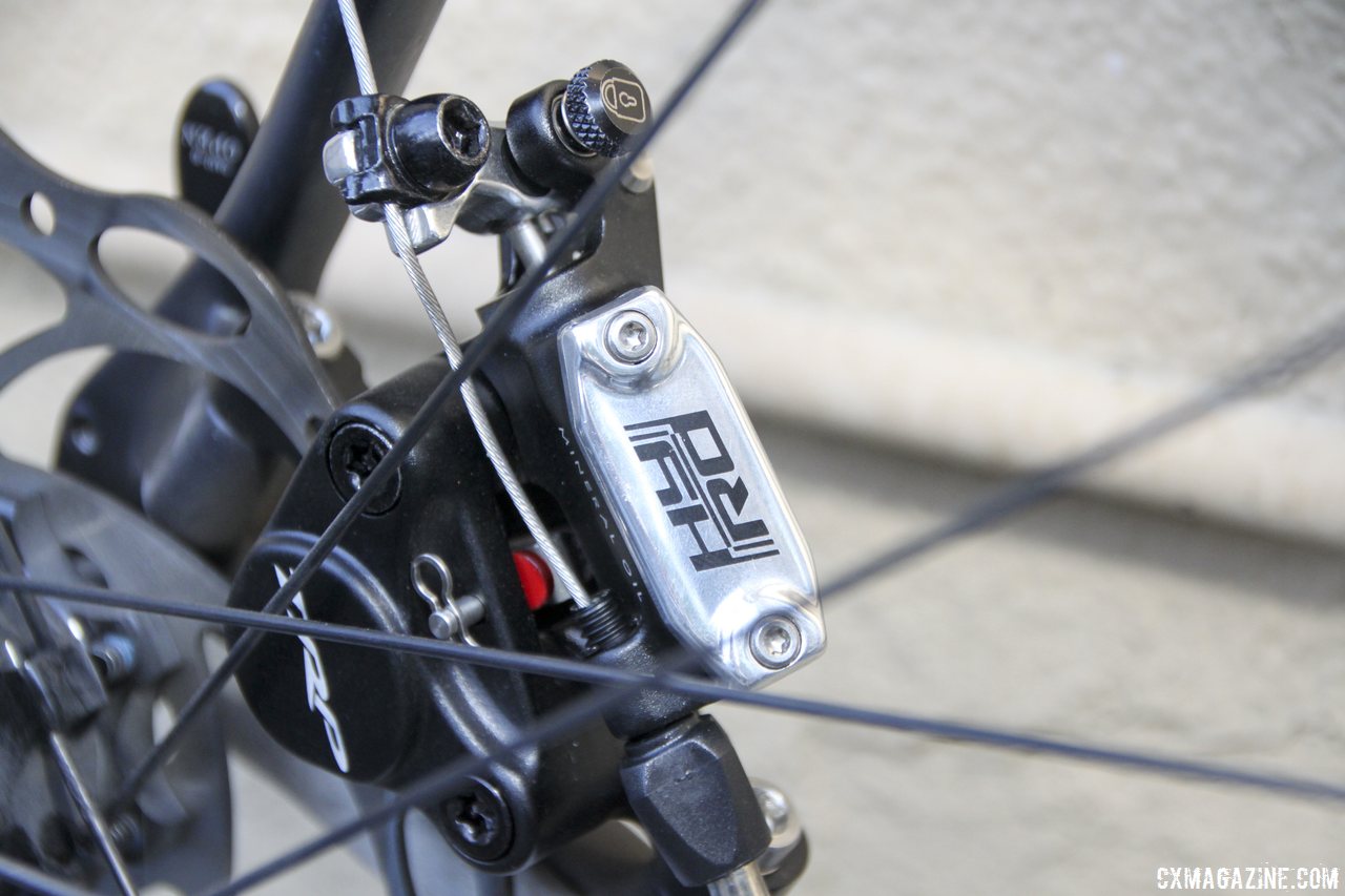 TRP Brakes HY-RD cable-actuated hydraulic disc brake. © Cyclocross Magazine