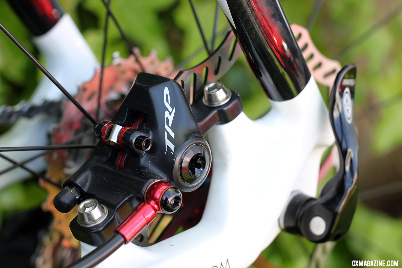 Cyclocross bike hydraulic disc brakes top
