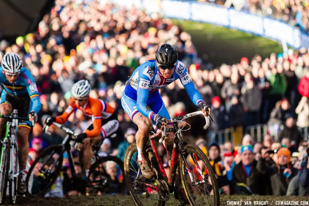 Stybar, Nys and Van der Haar at the UCI World Championships of Cyclocross. © Thomas Van Bracht